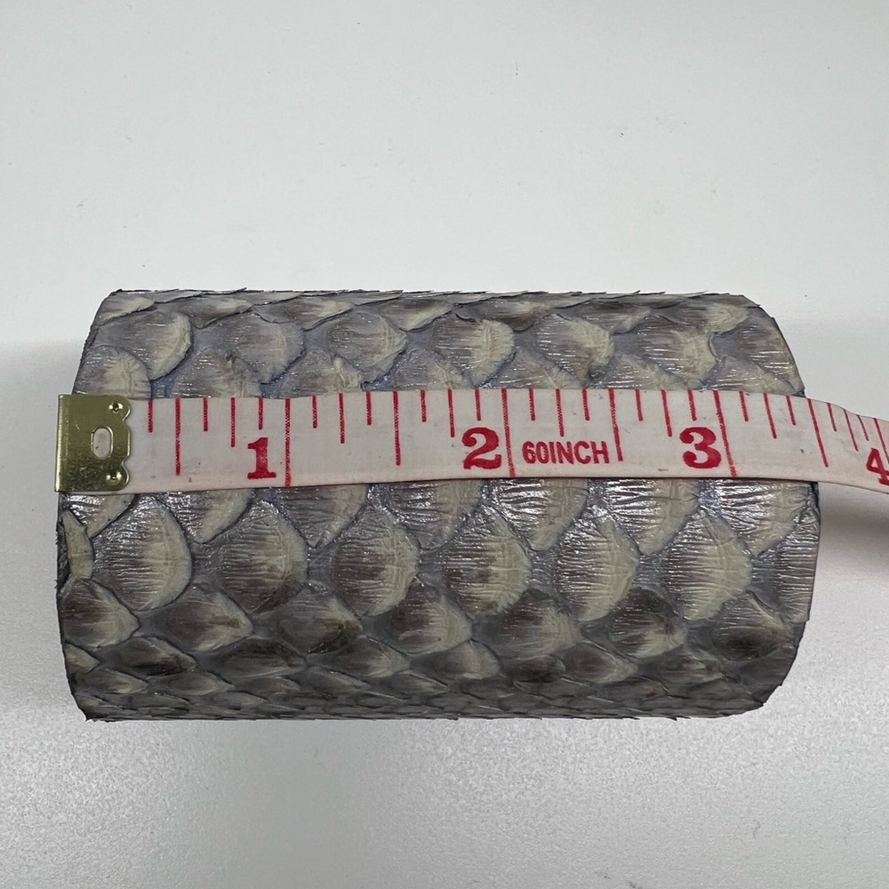 Genuine Exotic Python Skin Cuff - Picture 8 of 10